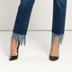 Image for article titled Set Your Blenders to 'FASHION,' Because Frayed-Hem Jeans Are In